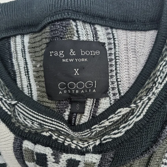 rag & bone and Coogi Merino Wool Crewneck Sweater - Picture 6 of 9